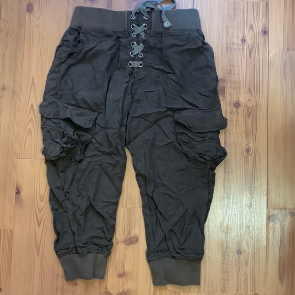 Dance & Marvel Pants & Jumpsuits Ruffled Cargo Pants Poshmark